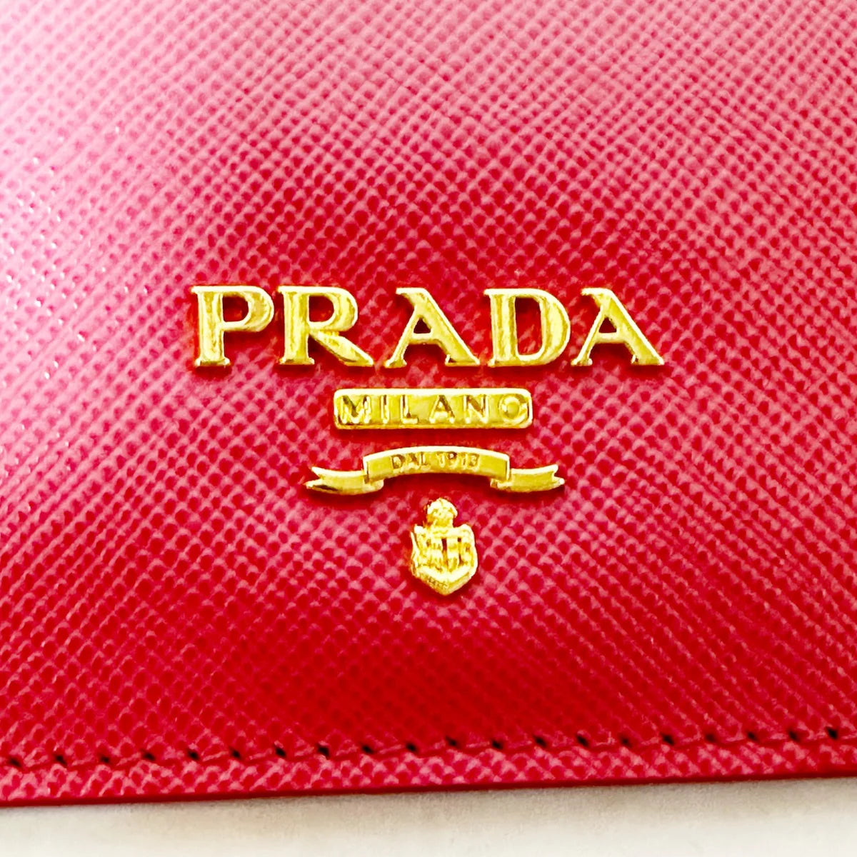 PRADA - Card Case Pink Leather