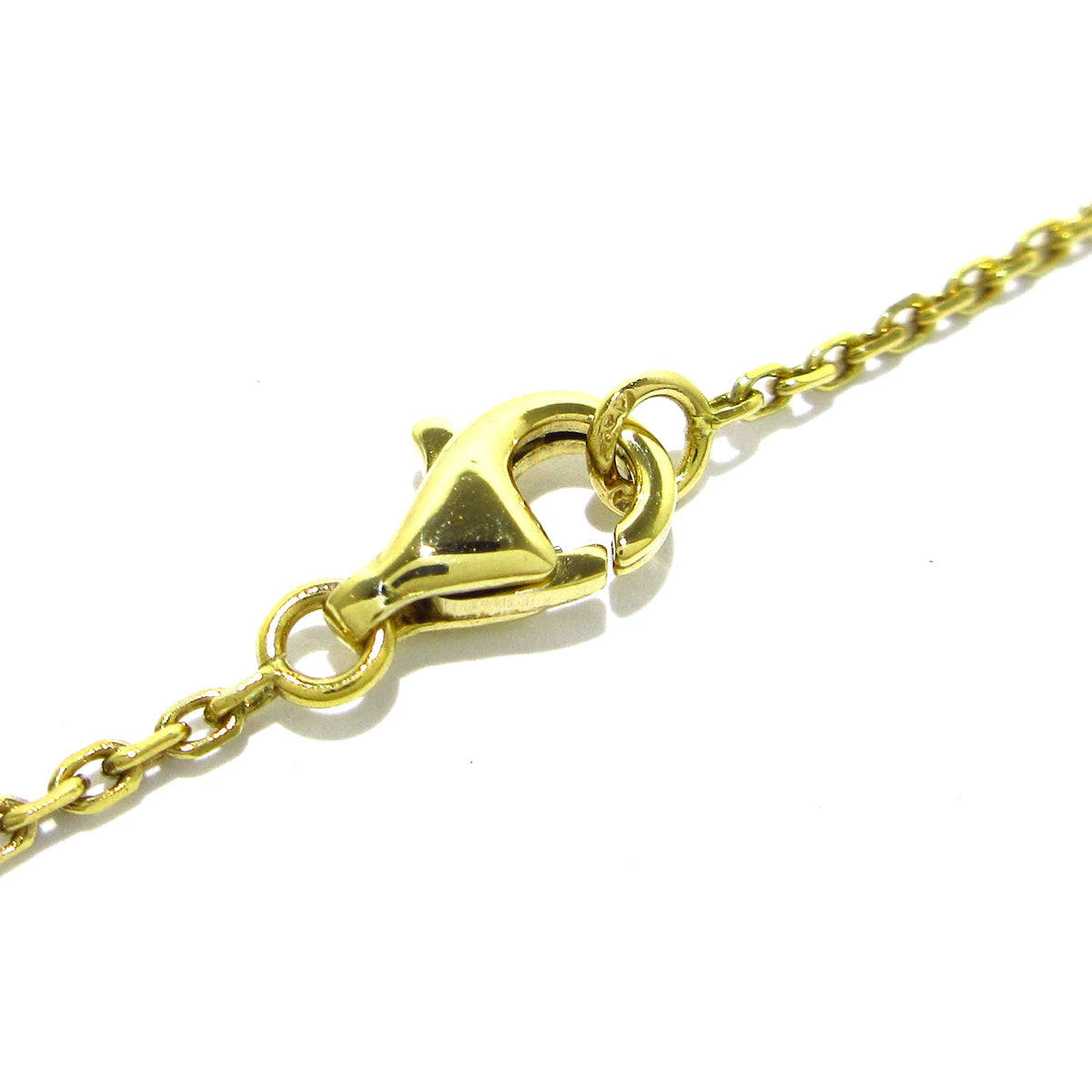 VAN CLEEF & ARPELS - Vintage Alhambra Necklace 18K Yellow Gold Black Onyx