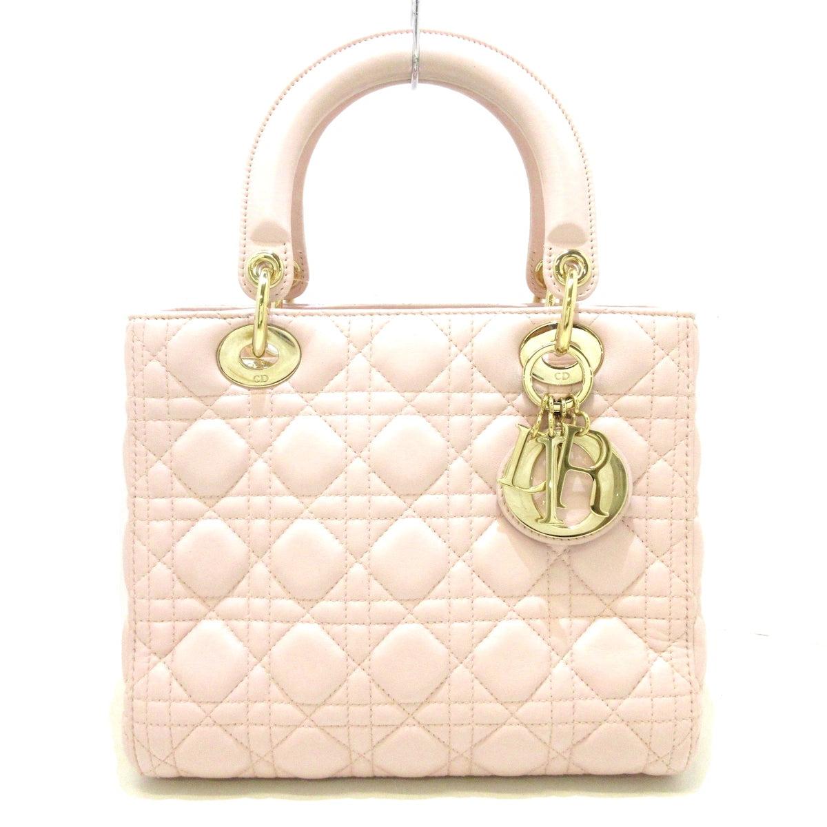 DIOR - Light Pink Medium Lady Dior