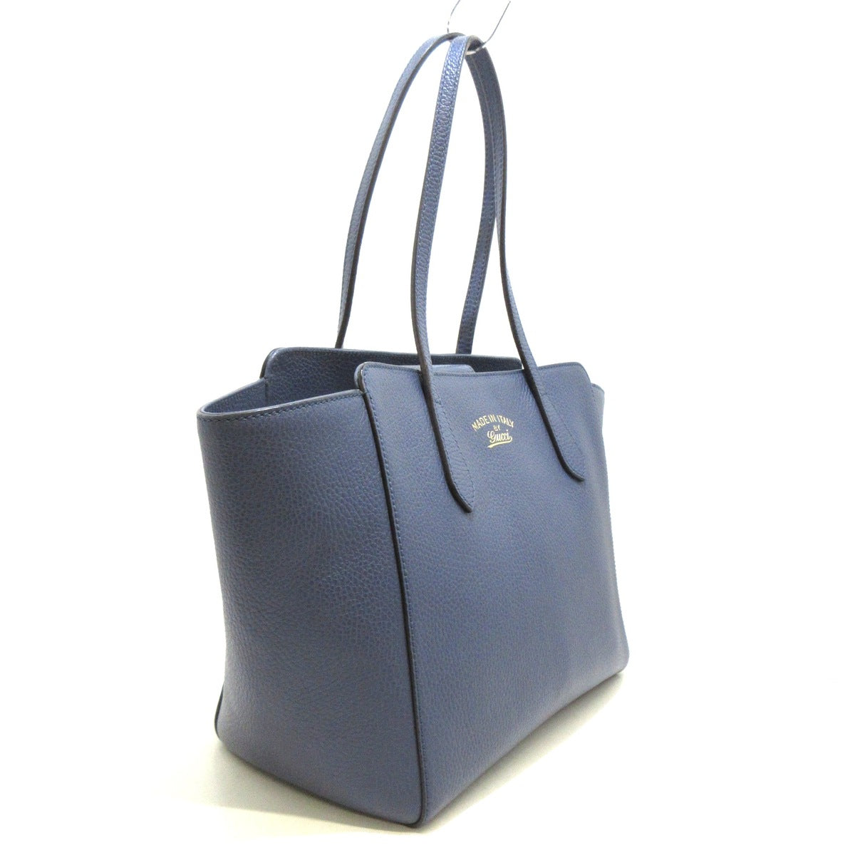 GUCCI - Bolso tote Swing Medium Tote de piel color azul marino