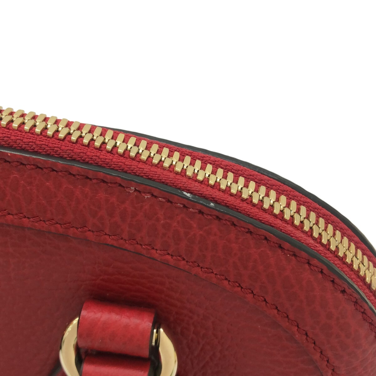 GUCCI - Red Interlocking G Handbag