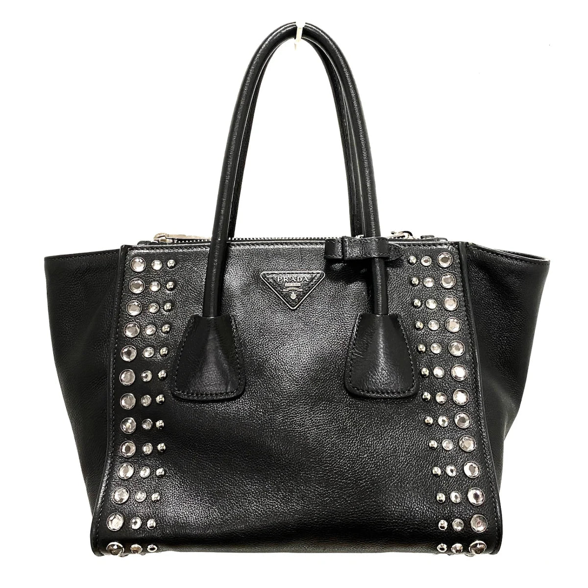 PRADA - Tote Bag Black Leather