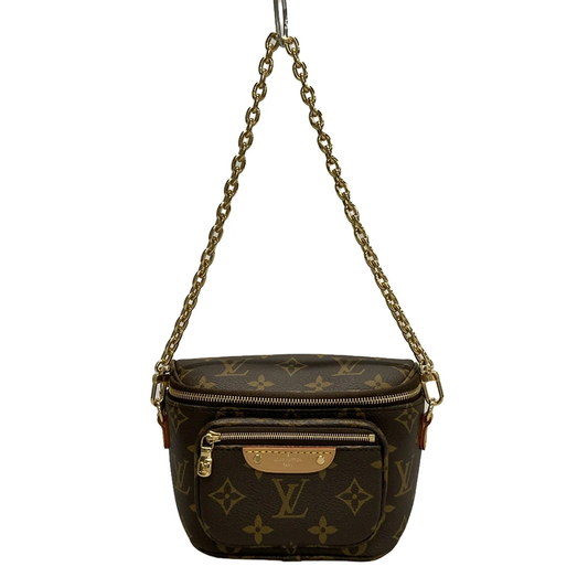 LOUIS VUITTON - Mini Bum Bag Monogram Canvas Crossbody Bag