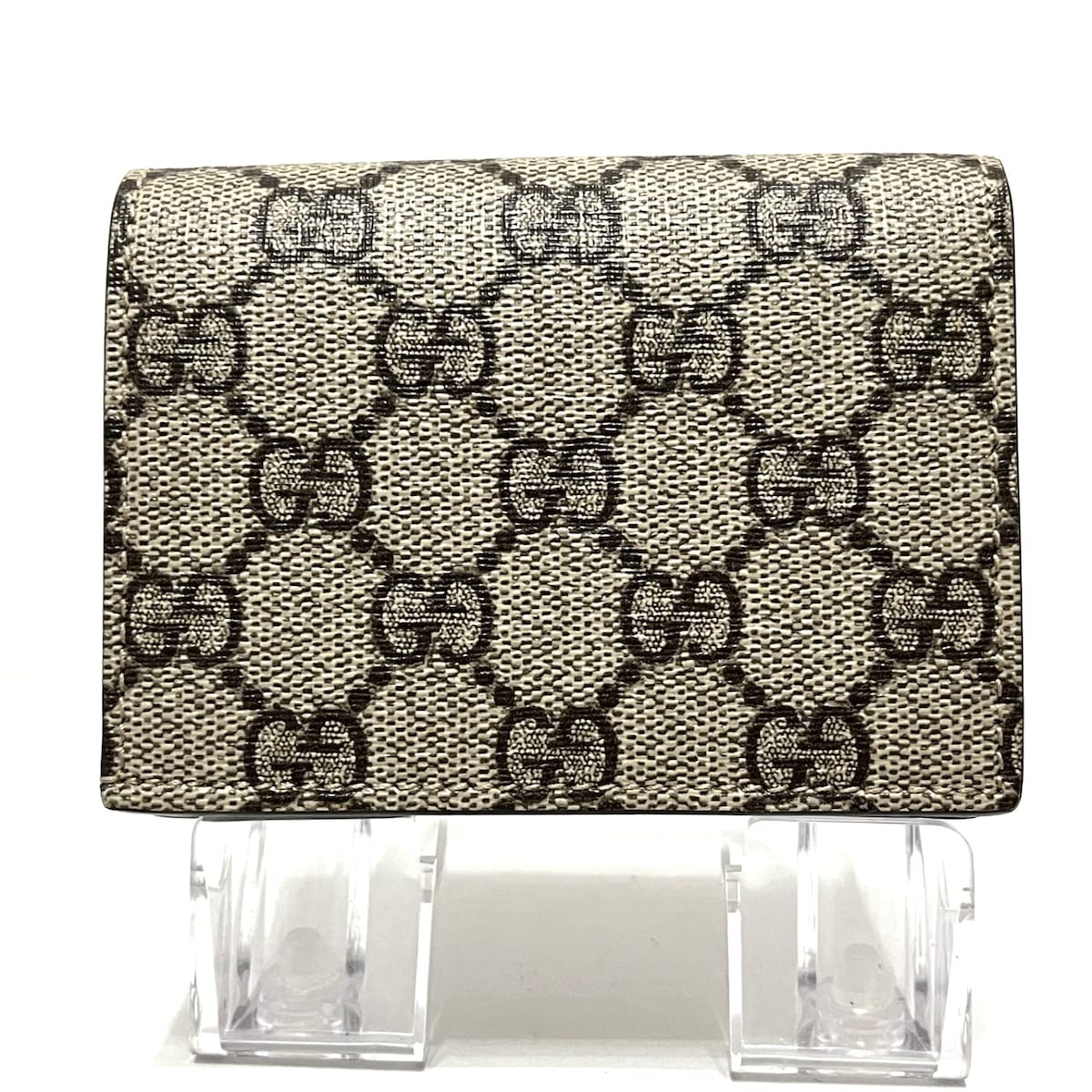 GUCCI - Cartera plegable con diseño de cerezas GG Supreme