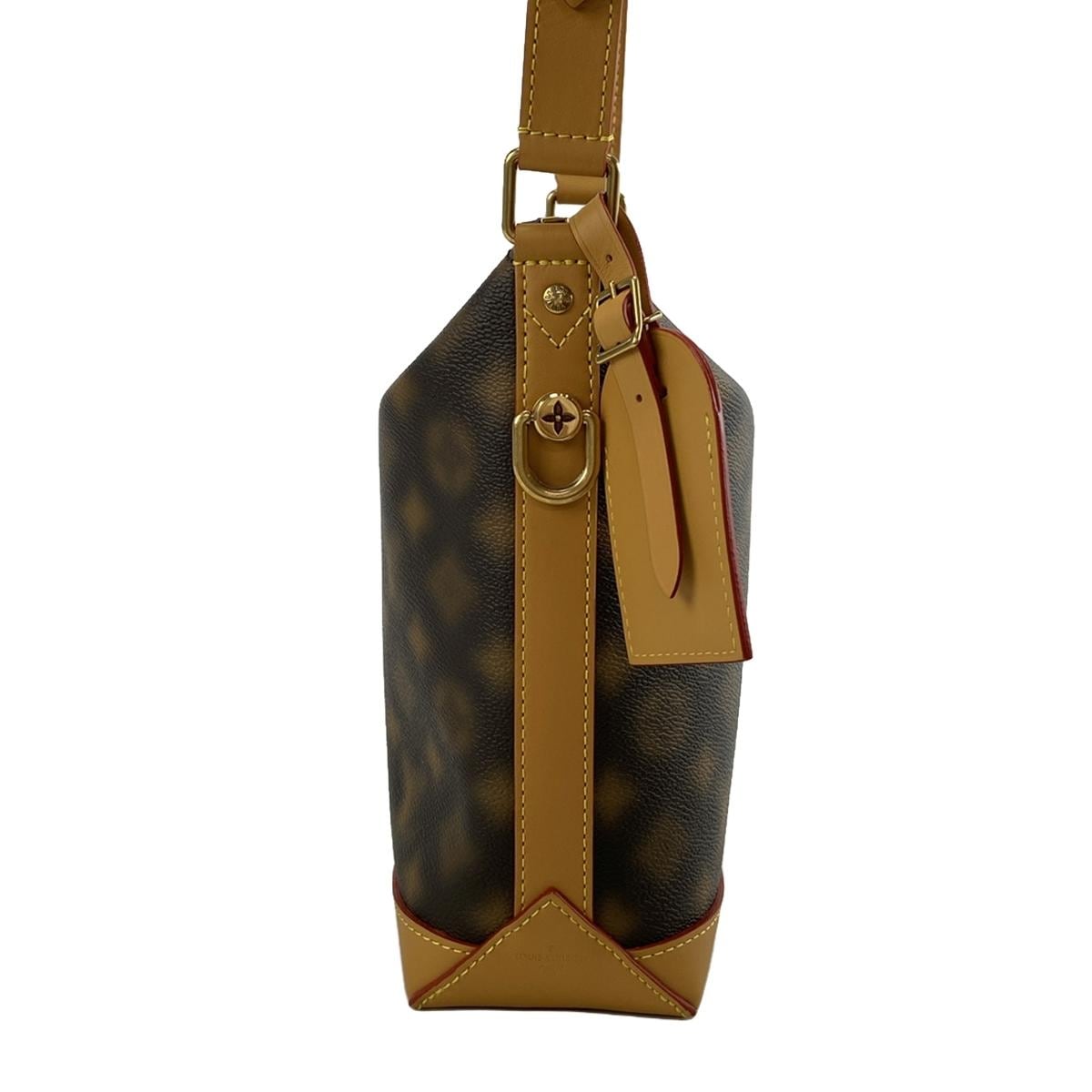 PRE-OWNED LV Hobo Cruiser PM This is Not Monogram Canvas Shoulder Bag