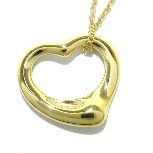 TIFFANY&CO - Open Heart Necklace 18K Yellow Gold