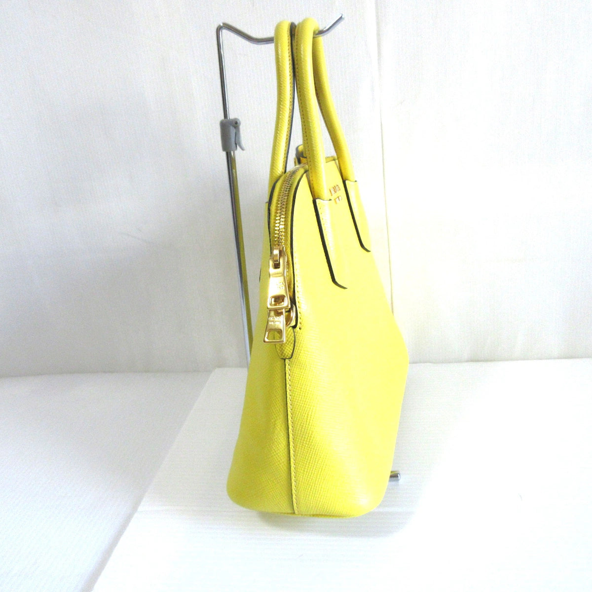 PRADA - Yellow Saffiano Handbag
