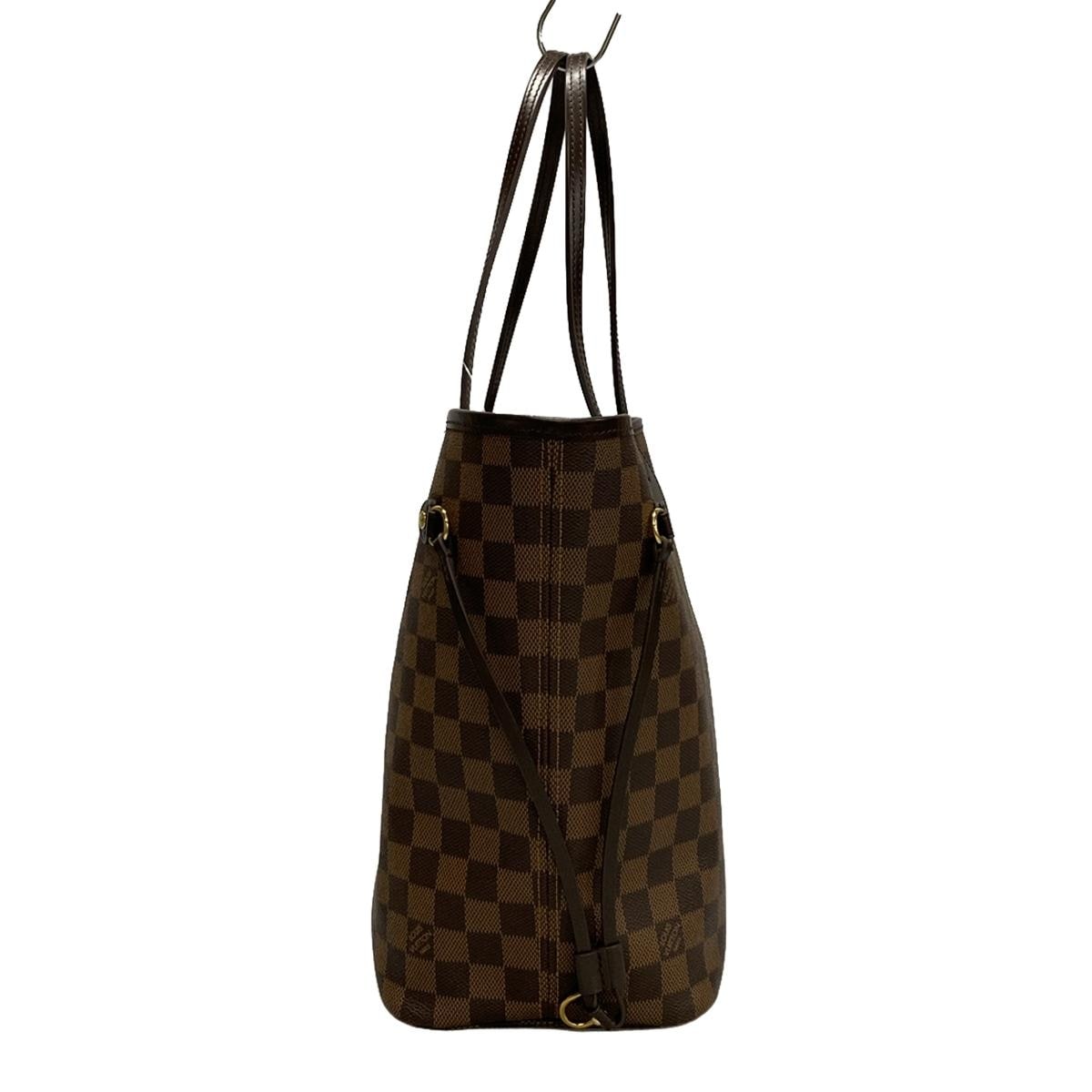 PRE-OWNED LV Neverfull MM Damier Ebene Canvas Shoulder Bag