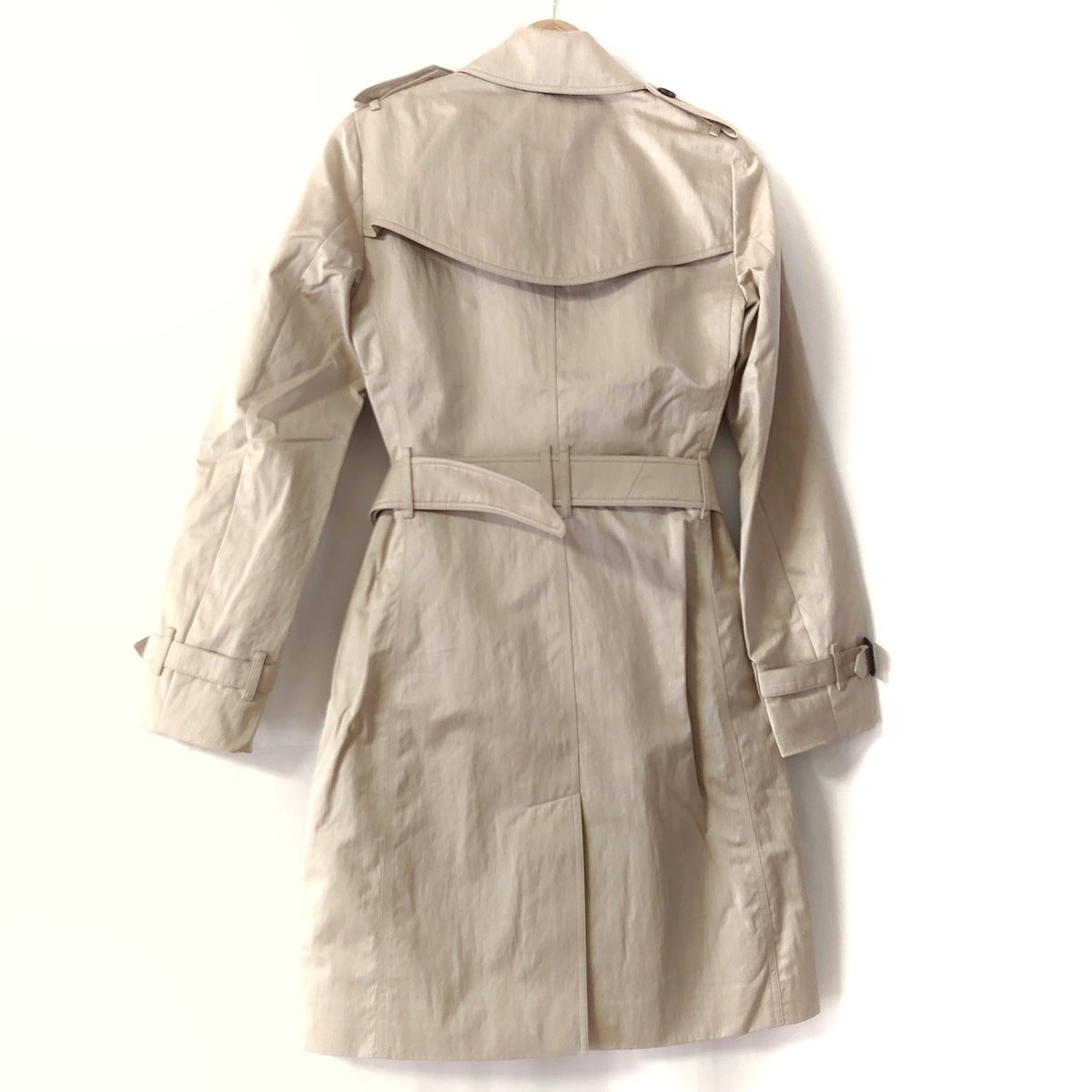 PRE-OWNED London England Beige Women's Coat