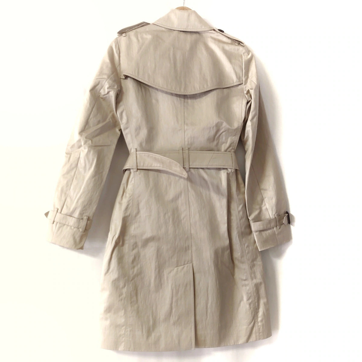 PRE-OWNED London England Beige Women's Coat