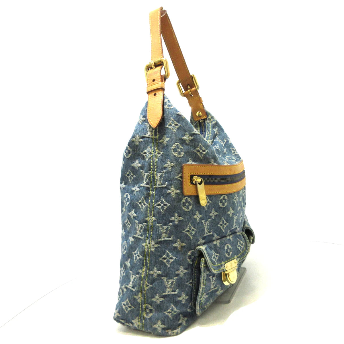 LOUIS VUITTON - Baggy GM Monogram Denim Shoulder Bag