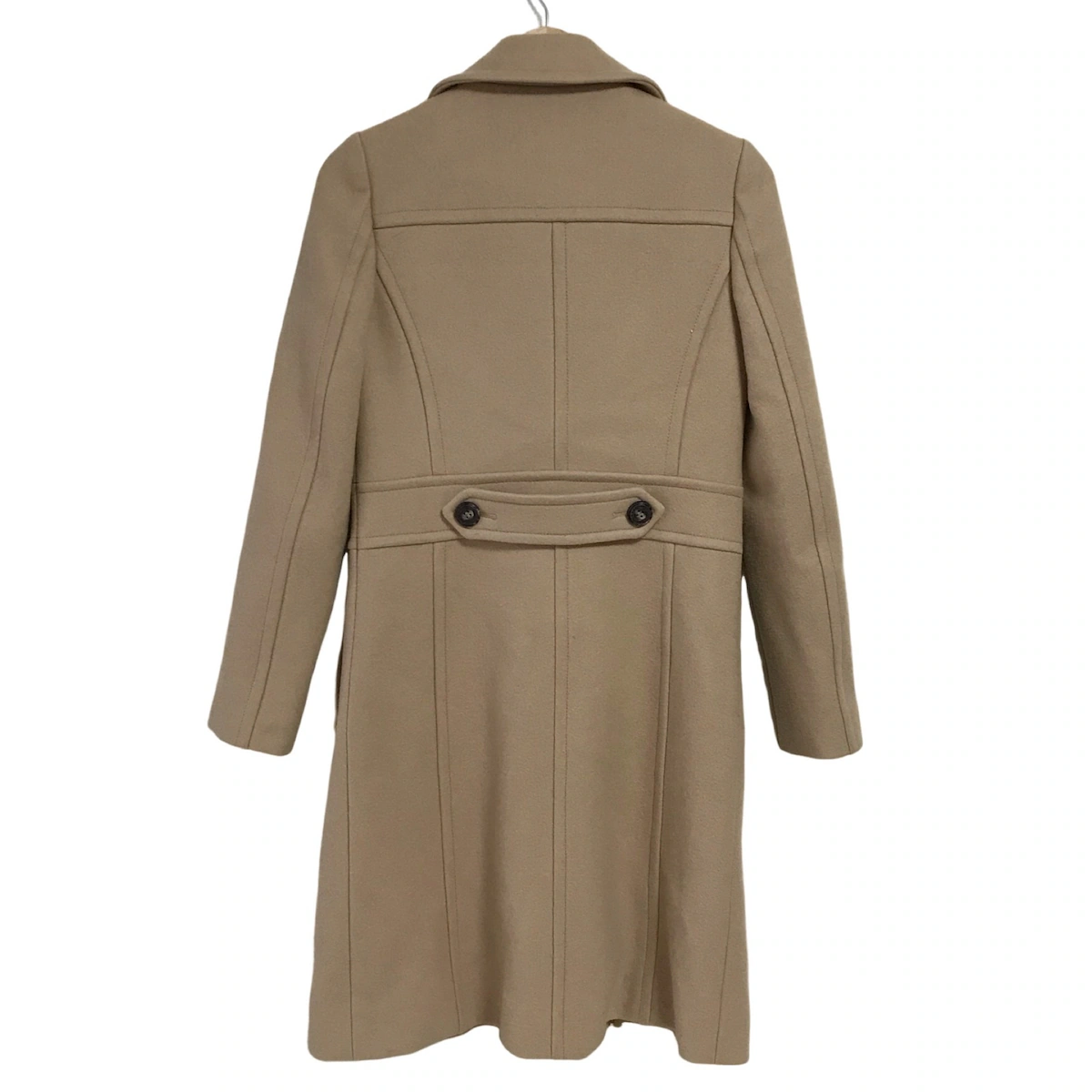 PRE-OWNED -Blue Label Beige Wool Women's Coat