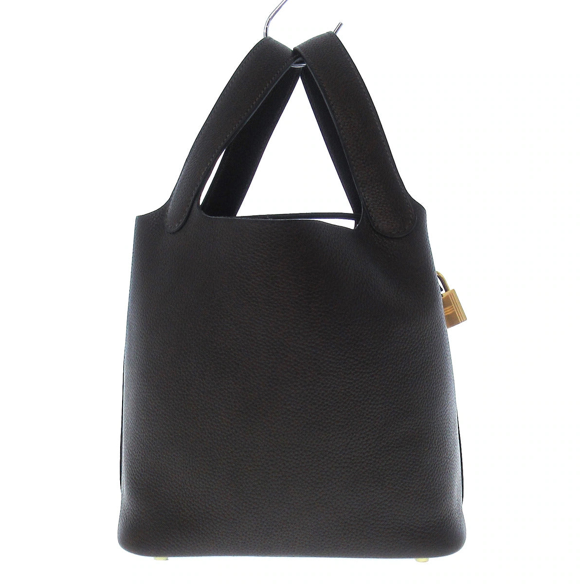 PRE-OWNED Picotin Lock PM Ebene Barenia Faubourg Tote Bag