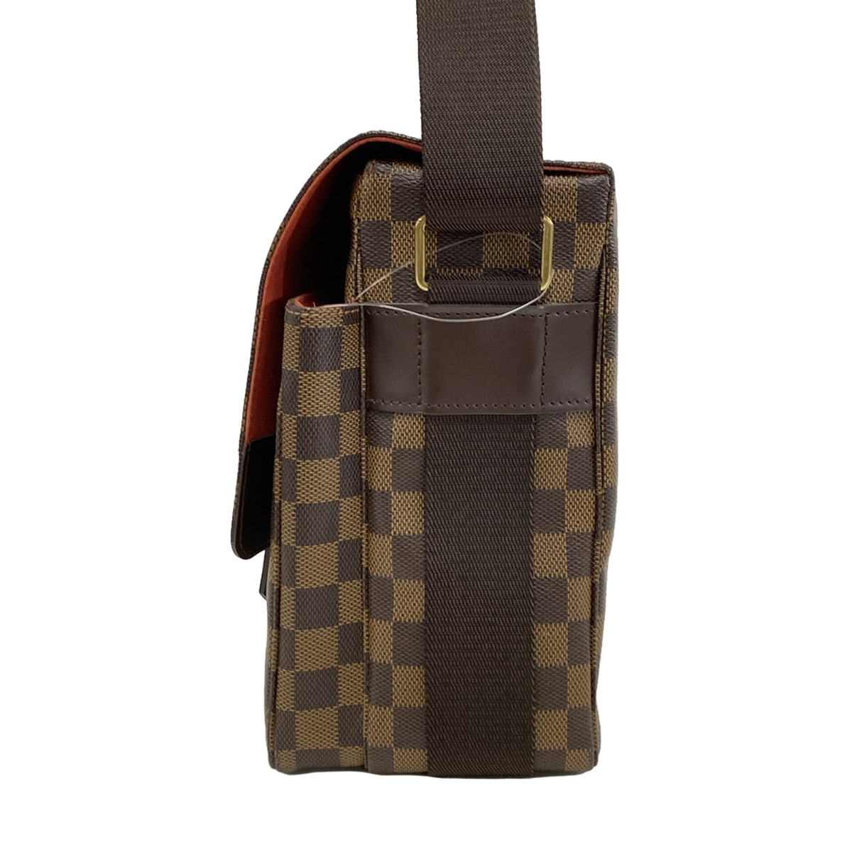 PRE-OWNED LV Broadway Damier Ebene Canvas Shoulder Bag