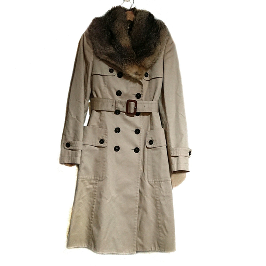 PRE-OWNED Prorsum Beige Women's Coat