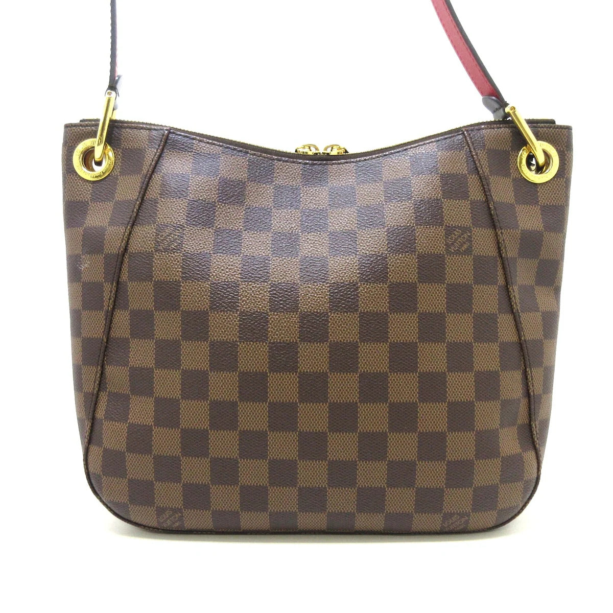 PRE-OWNED LV South Bank Damier Ebene Canvas Shoulder Bag