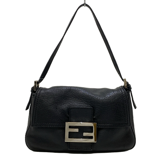 FENDI - Mama Bucket Shoulder Bag Black Leather