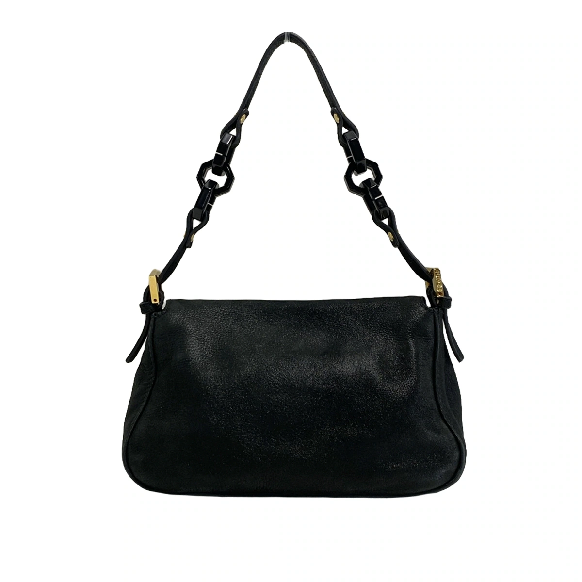 FENDI - Mama Bucket Black Leather Shoulder Bag