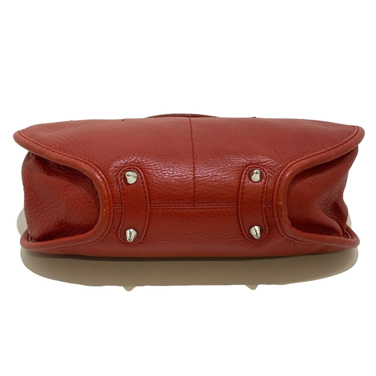 DIOR - 61 Shoulder Bag Red Leather