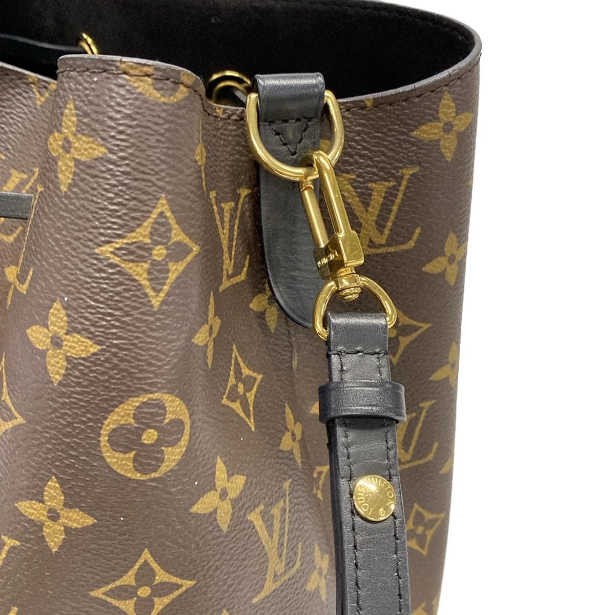 LOUIS VUITTON - Bolso bandolera de lona con monograma NeoNoe