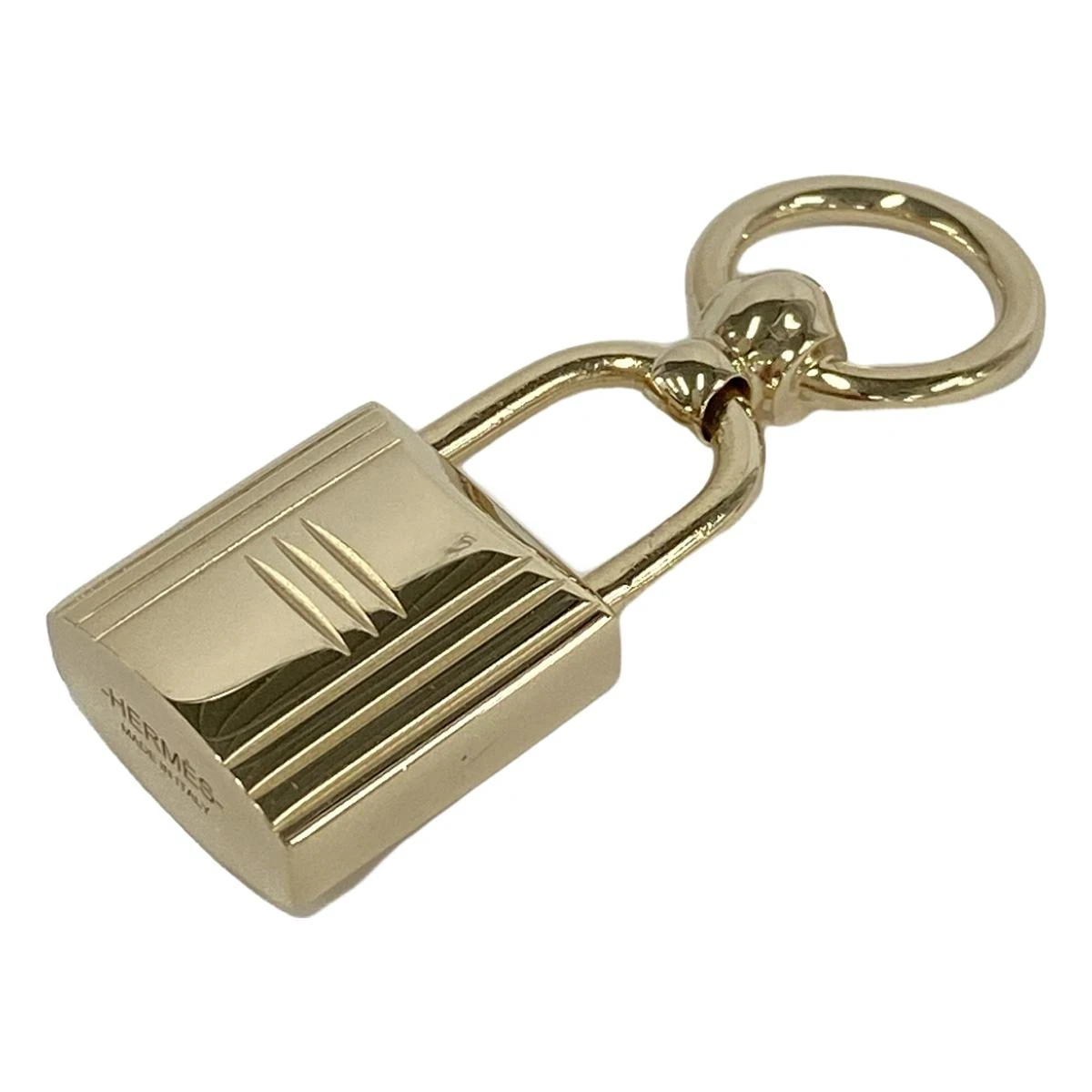 PRE-OWNED Gold Hardware Cadena Scarf Ring