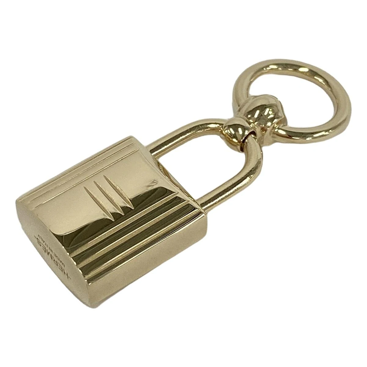 PRE-OWNED Gold Hardware Cadena Scarf Ring