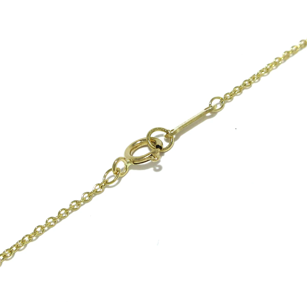 PRE-OWNED  Open Heart Necklace 18K Yellow Gold