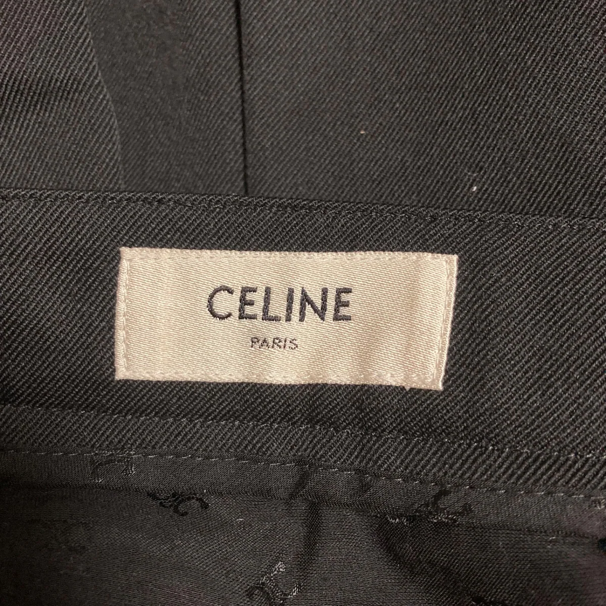 PRE-OWNED CELINE Black Skirt