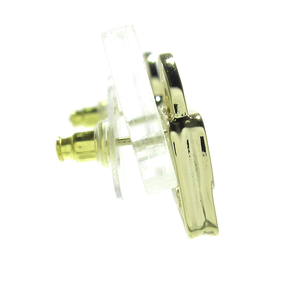 Pendientes CC Coco dorados, blancos y rosas de segunda mano