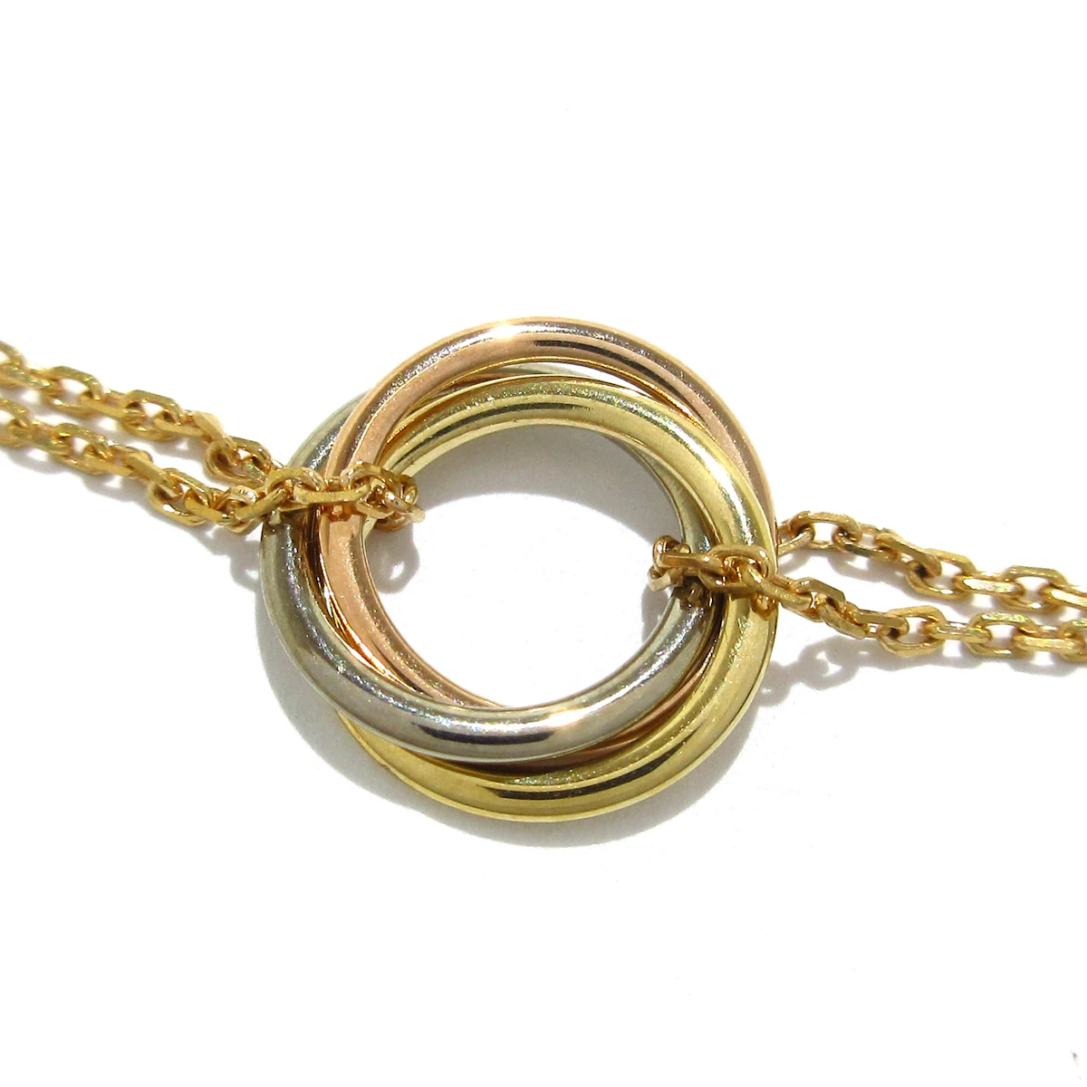 PRE-OWNED Trinity Bracelet 18K Tri-color