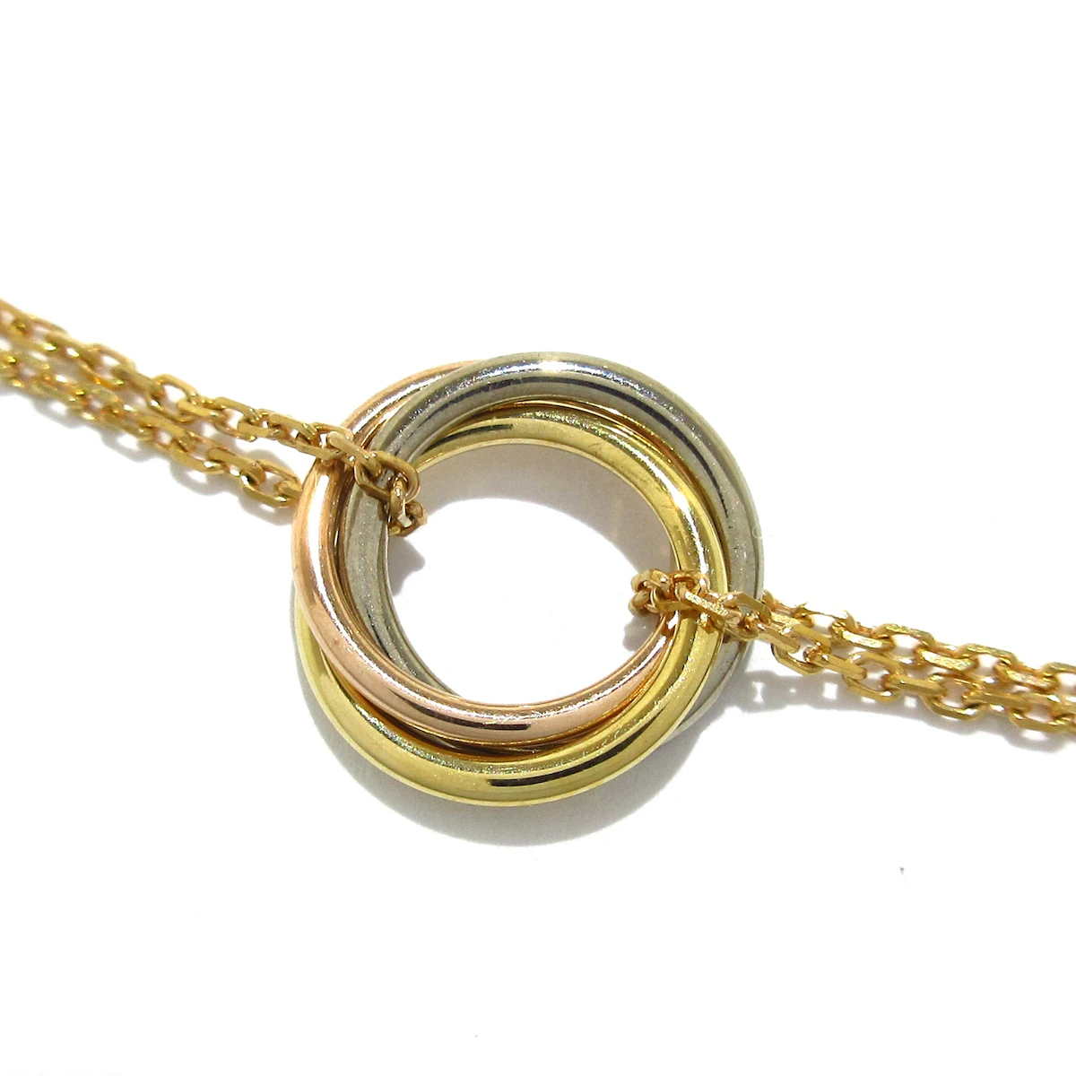 PRE-OWNED Trinity Bracelet 18K Tri-color
