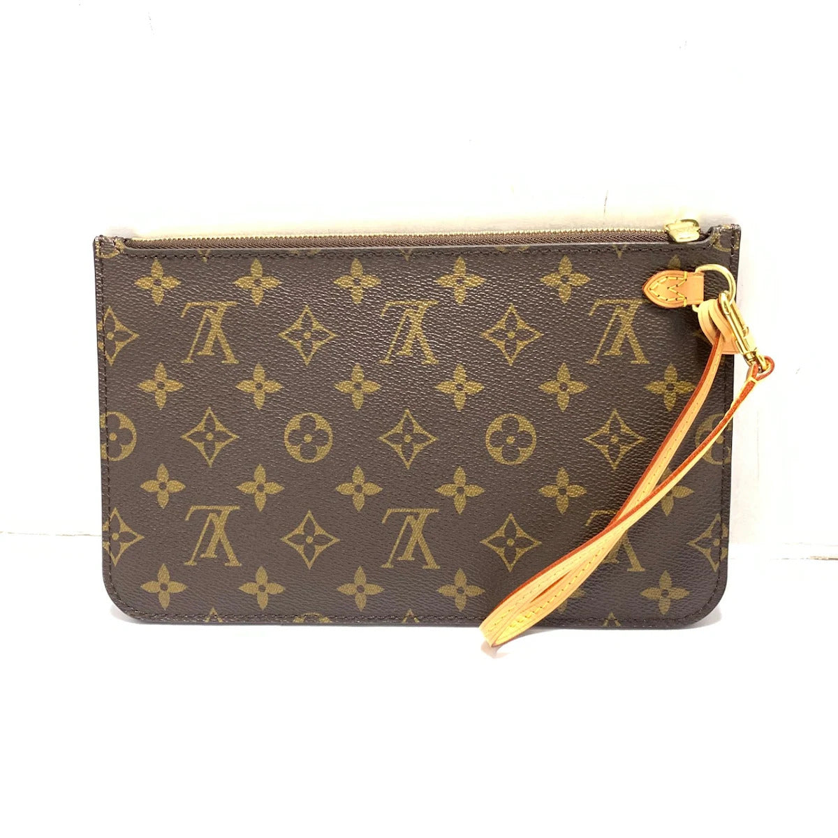 PRE-OWNED LV Monogram Canvas Pouch