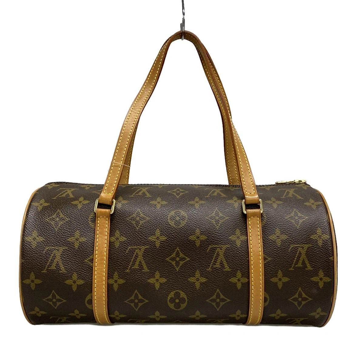 PRE-OWNED LV Papillon 30 Monogram Canvas Shoulder Bag