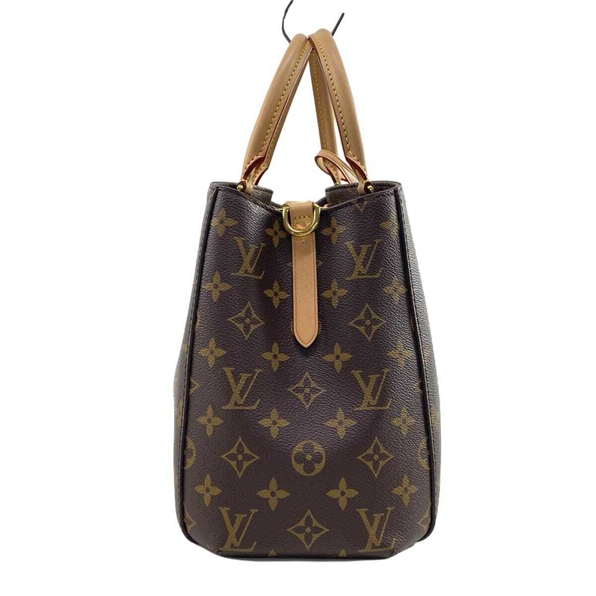 PRE-OWNED LV Montaigne MM Monogram Canvas Shoulder Bag