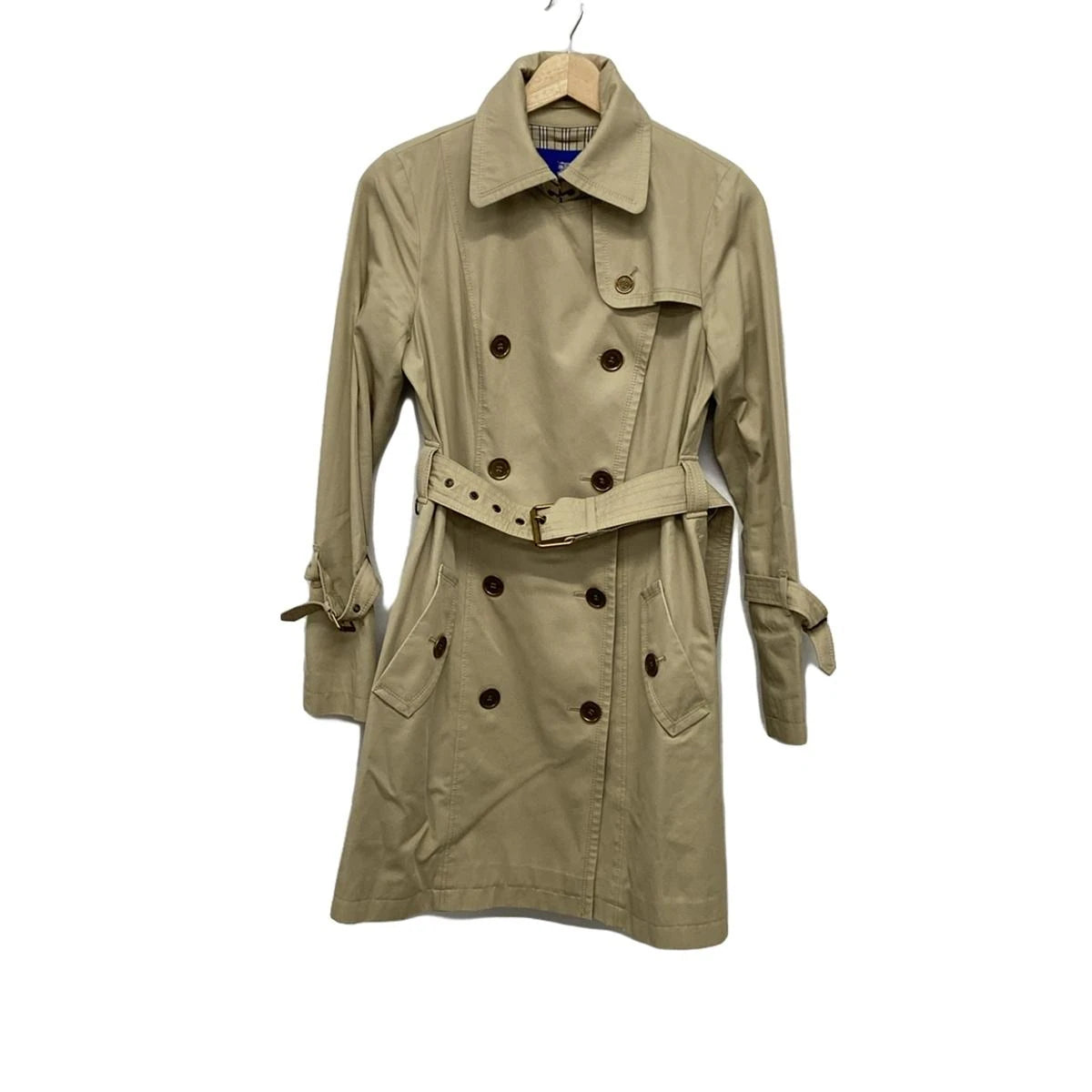 PRE-OWNED Blue Label Beige Women's Coat