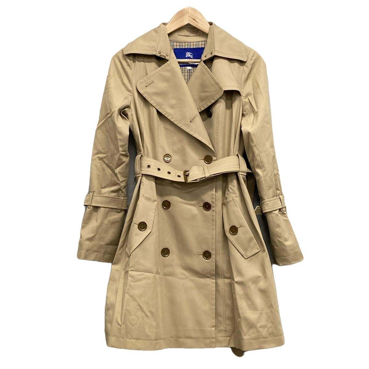 PRE-OWNED Blue Label Beige Women's Coat