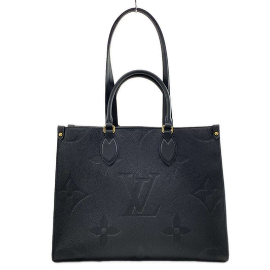 PRE-OWNED LV Onthego MM Noir Monogram Empreinte Tote Bag (PART 1)