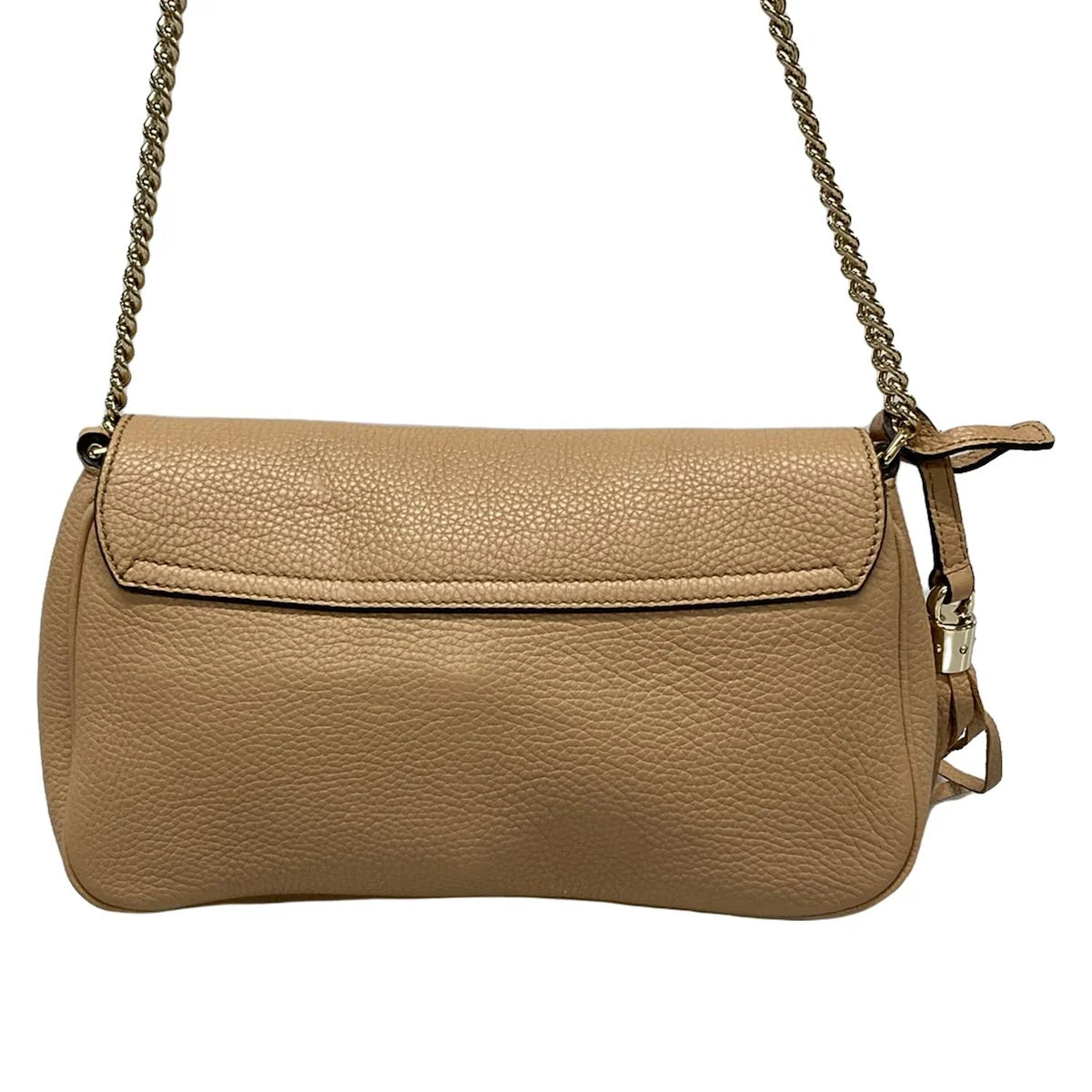 Bolso de hombro Soho de piel marrón claro GG USADO