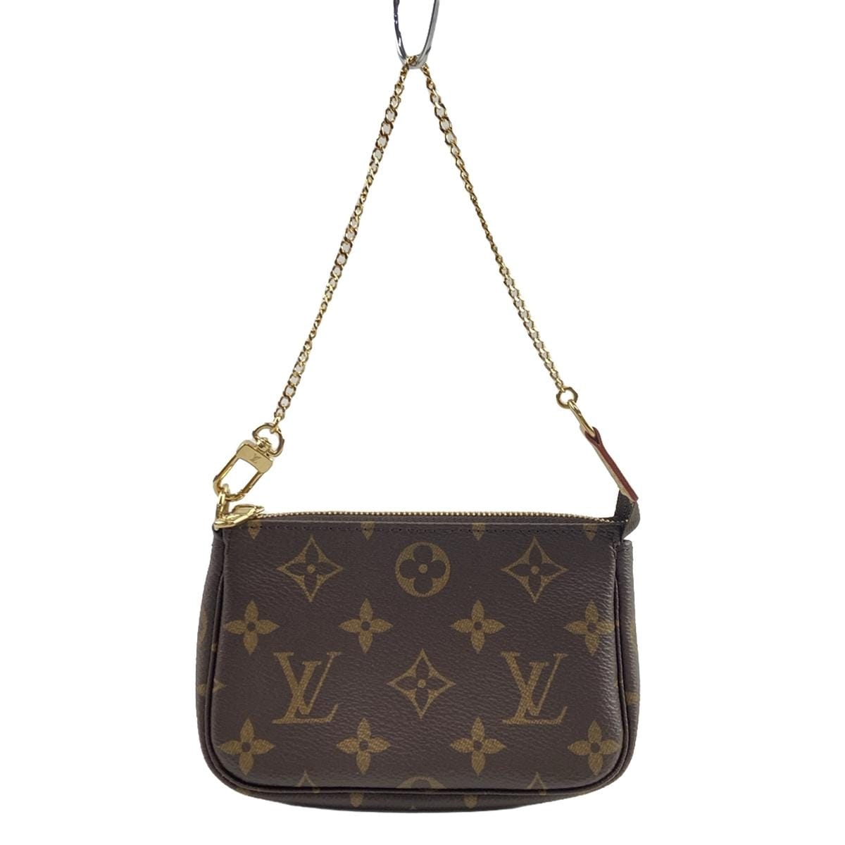 PRE-OWNED LV Monogram Canvas Mini Pochette Accessoires Handbag