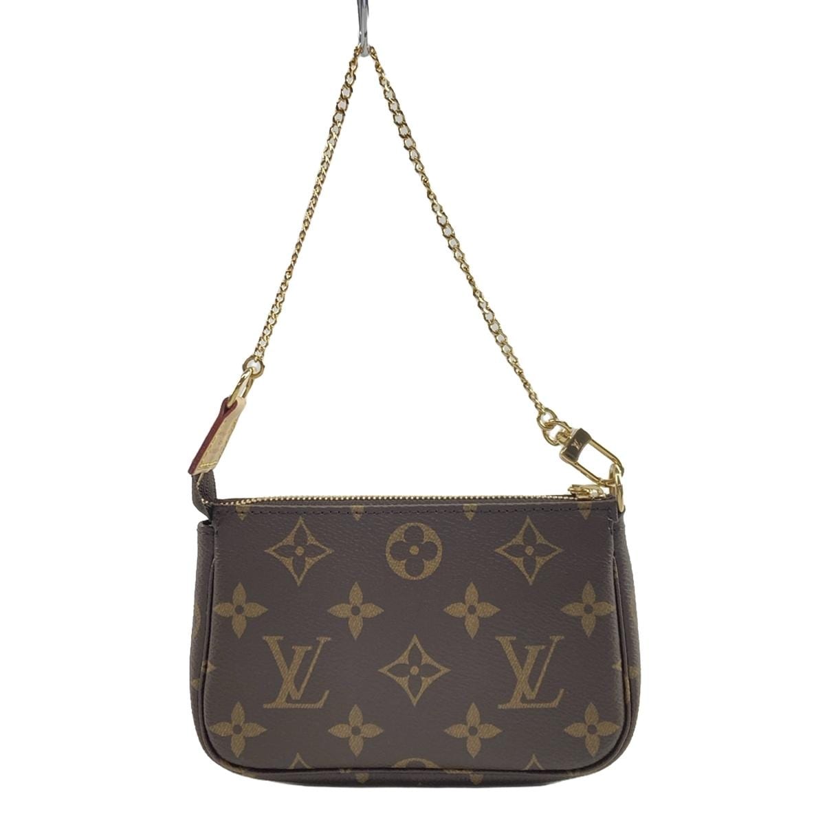 PRE-OWNED LV Monogram Canvas Mini Pochette Accessoires Handbag