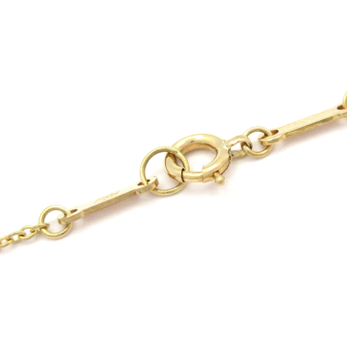PRE-OWNED Open Heart Necklace 18K Yellow Gold
