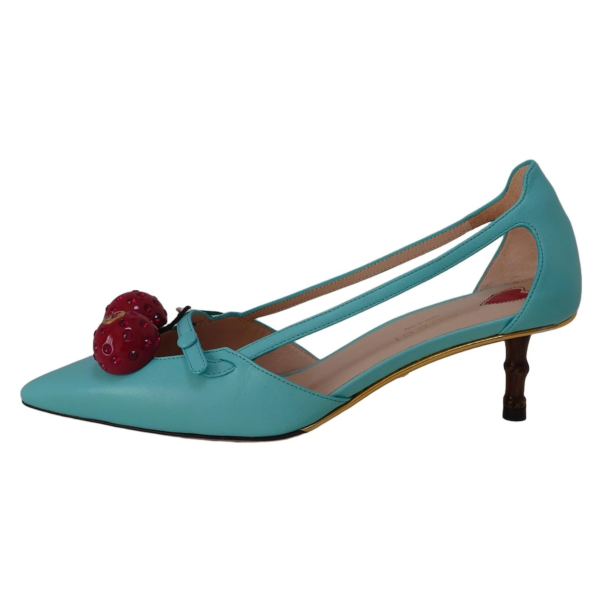 Zapatos de tacón GG Unia Cherry de segunda mano