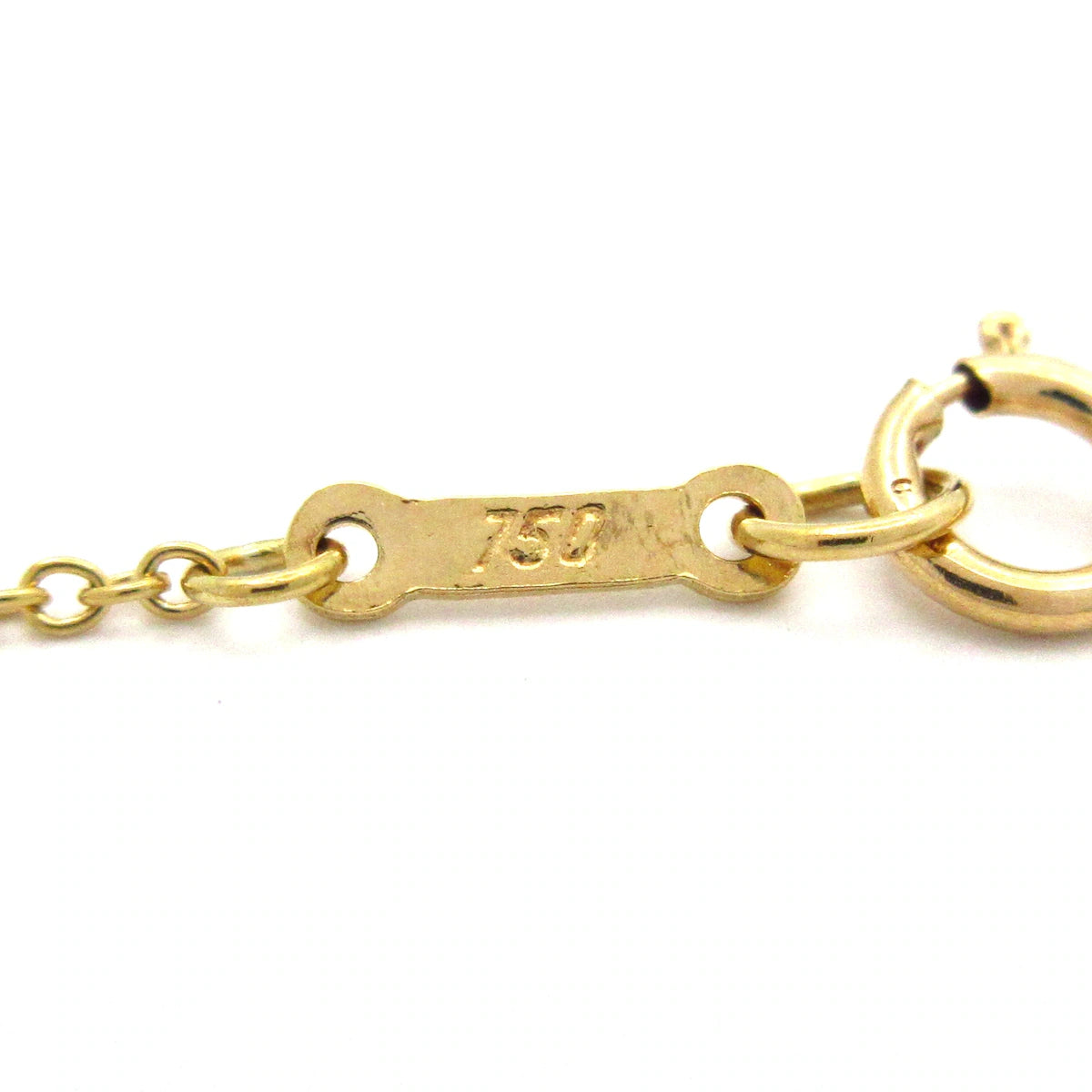 PRE-OWNED Open Heart Necklace 18K Yellow Gold