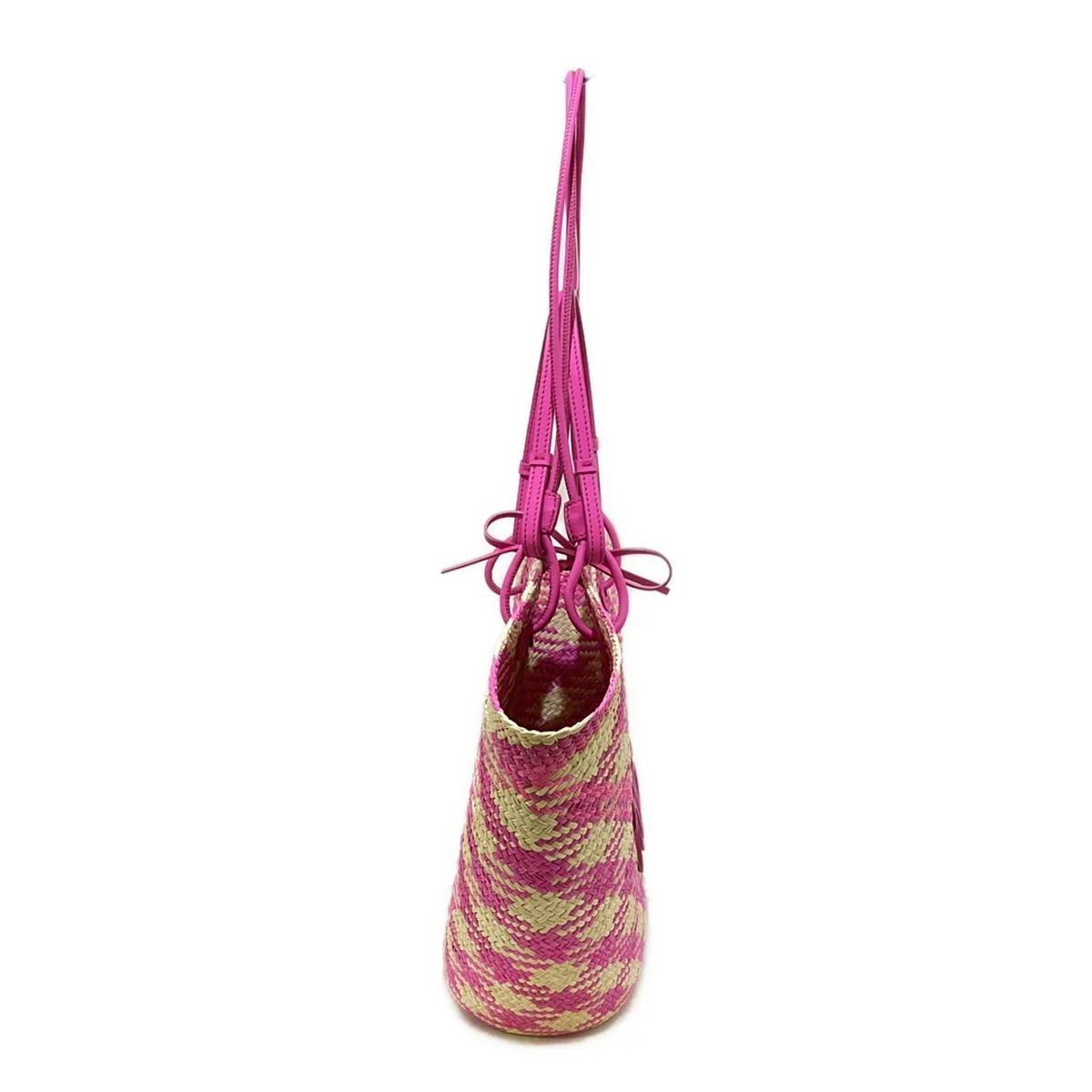 LOEWE - Anagram Tote Bag Pink Beige Irakayashi Calf