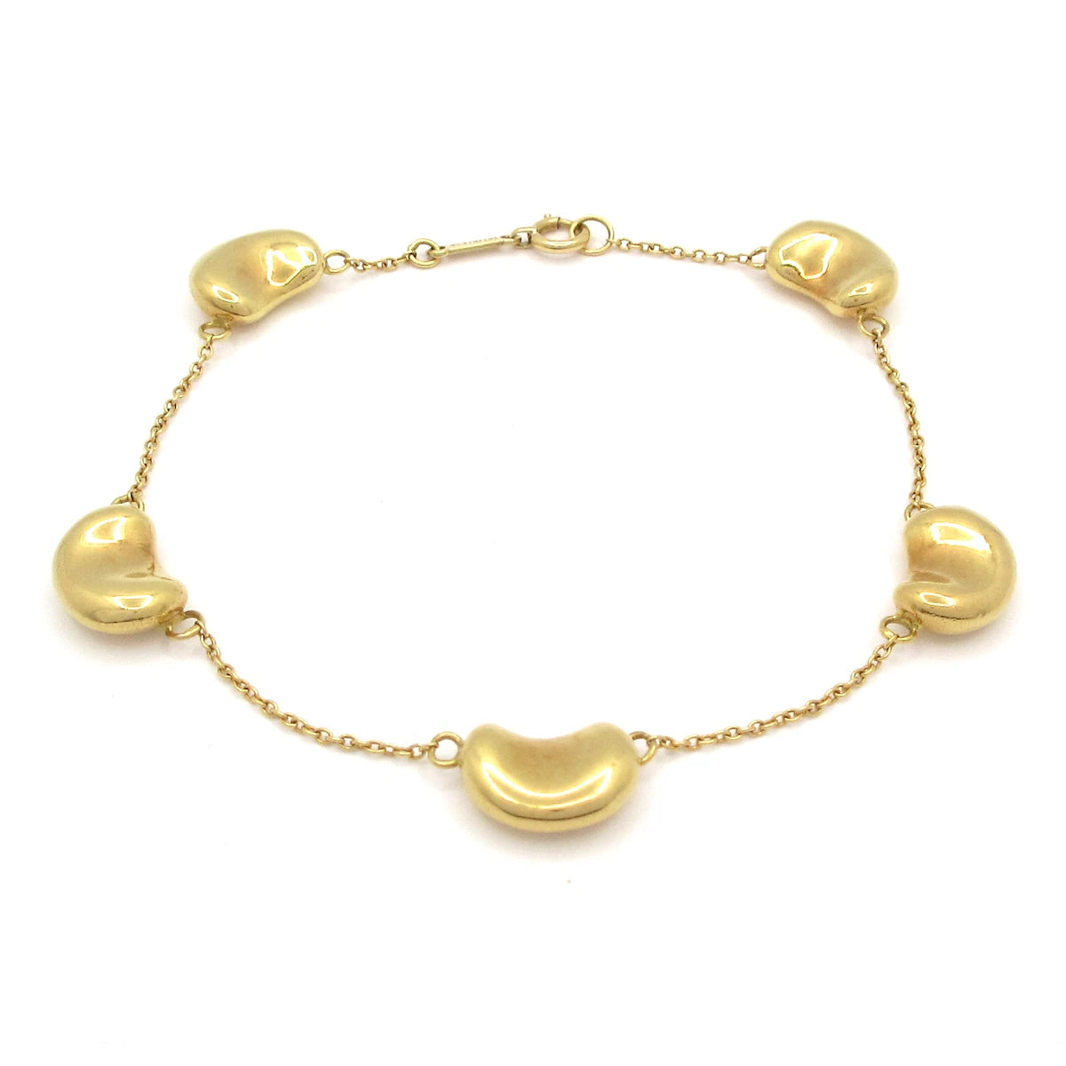 PRE-OWNED Bean Bracelet 18K Yellow Gold
