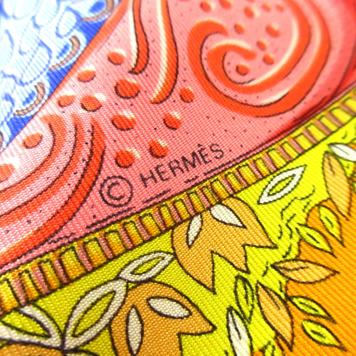 PRE-OWNED Ombres et Lumières Silk Scarf