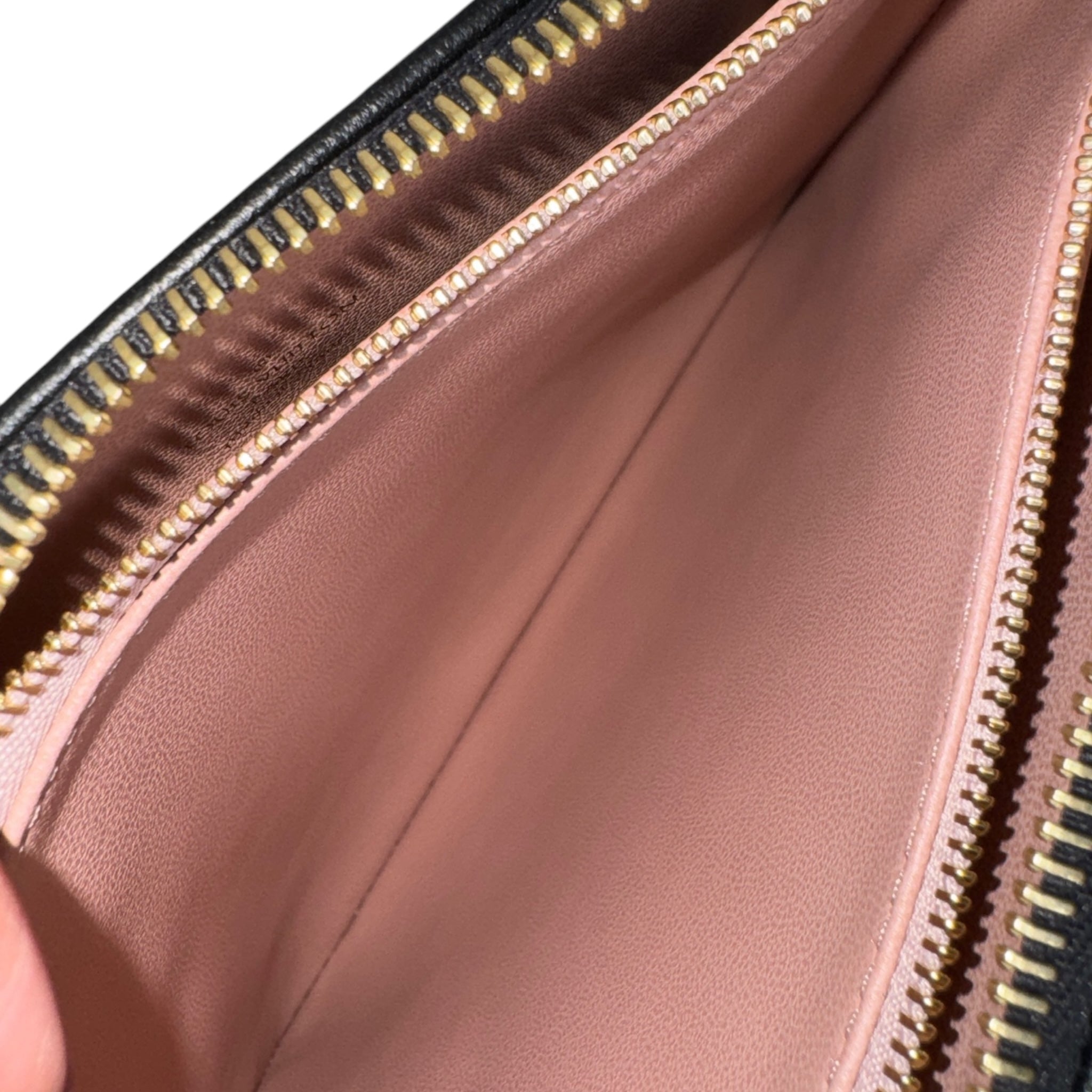 PRE-OWNED LV Coussin PM Black Lambskin Shoulder Bag