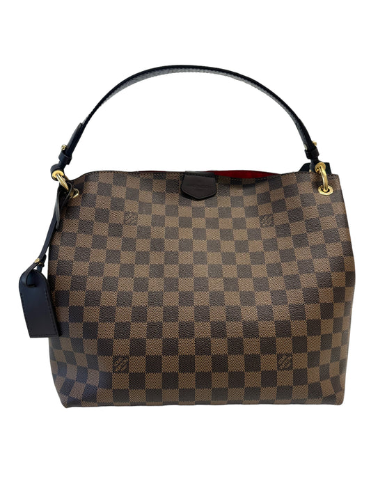 LOUIS VUITTON - Damier Ebene Canvas Graceful PM