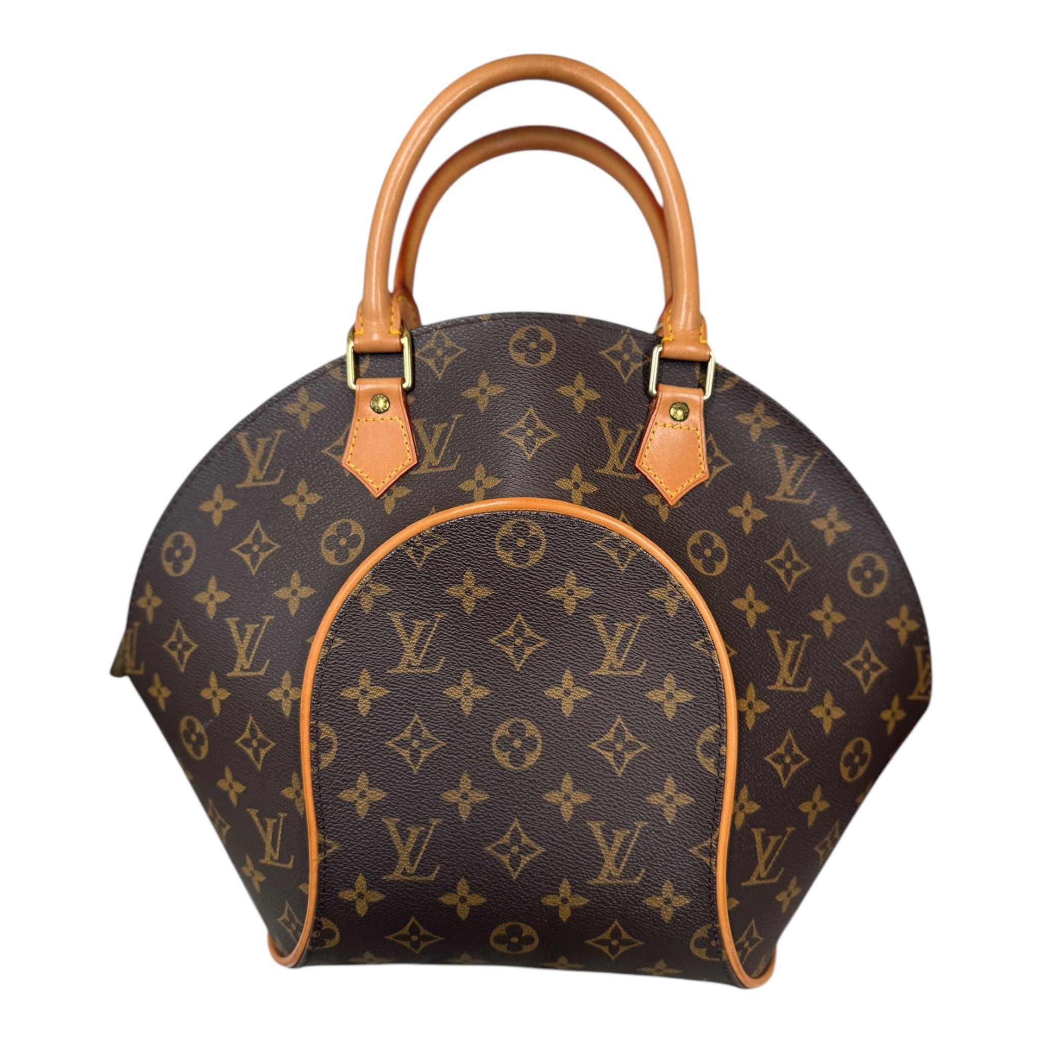 PRE-OWNED LV Monogram Canvas Ellipse MM Handbag
