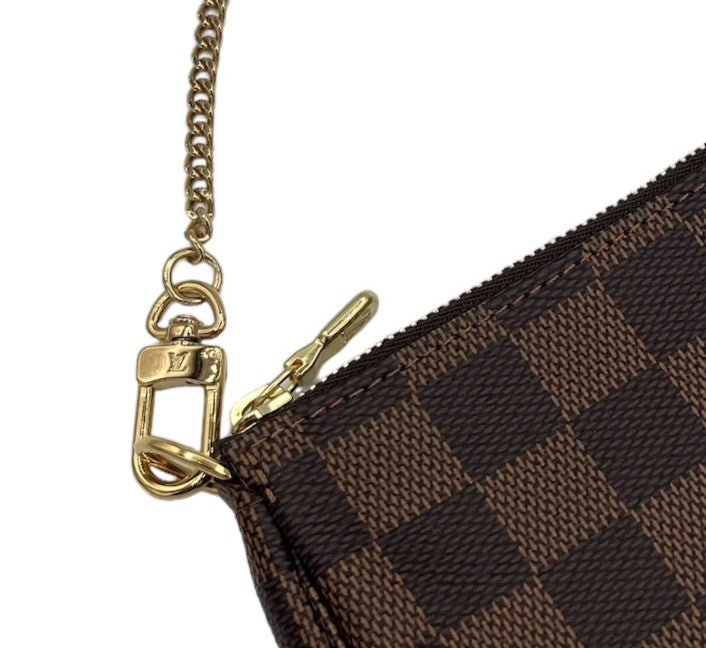 LOUIS VUITTON - Damier Ebene Mini Pochette Accessories